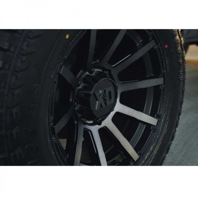 Kola z lehké slitiny XD847 Outbrake Satin Black/Gray Tint XD Series